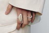 OLIO E ACETO Silver Agate Star Ring OA08F15 POEA1